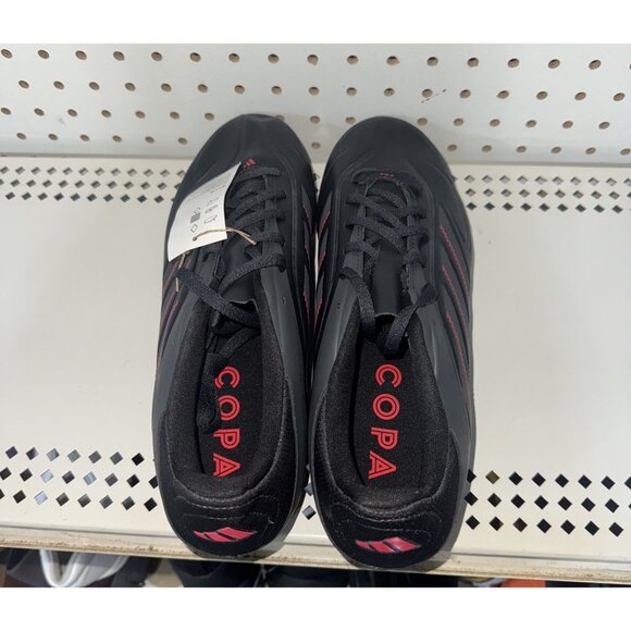 Adidas Copa Pure III Club FG/MG Mens Soccer Cleats Size 10 Black Red IE1176 - Picture 2 of 9